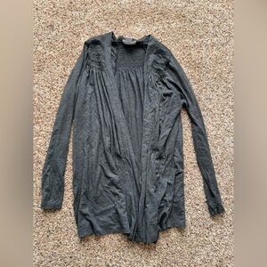 Motherhood Charcoal Maternity Blouse